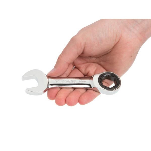 TEKTON 19 mm Stubby Ratcheting Combination Wrench