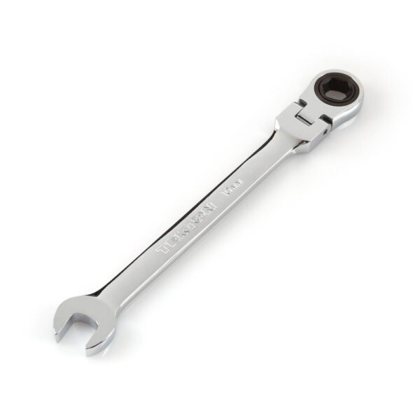 TEKTON 10 mm Flex-Head Ratcheting Combination Wrench