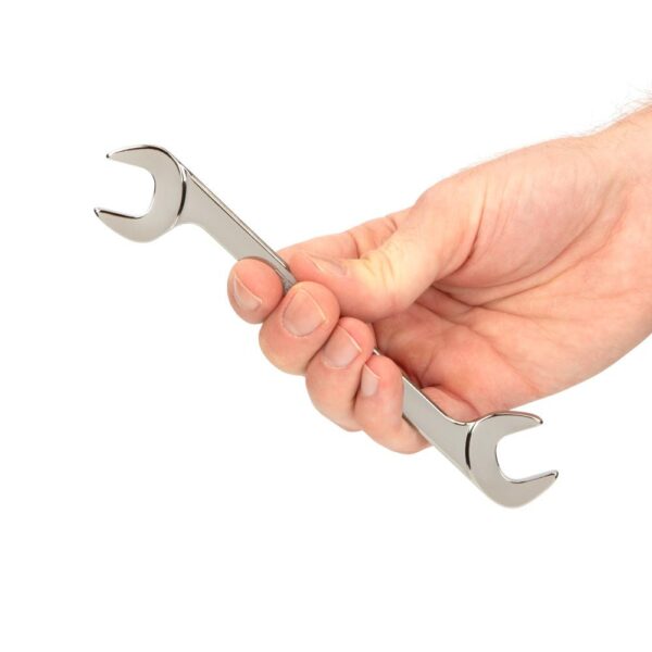TEKTON 1/2 in. Angle Head Open End Wrench
