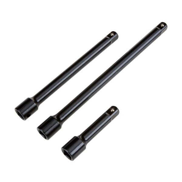 TEKTON 3/8 in. Drive 3, 6, 8 in. Impact Extension Bar Set (3-Piece)