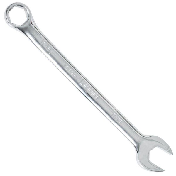 URREA 9/16 in. 6 Point Combination Chrome Wrench