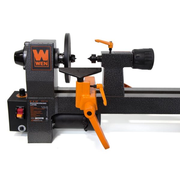 WEN 8 in. x 12 in. Variable Speed Benchtop Wood Lathe
