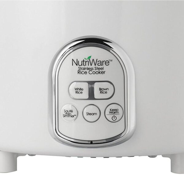AROMA NutriWare Digital Pot Style 7-Cup Rice Cooker with Glass Lid and Non-Stick Pot