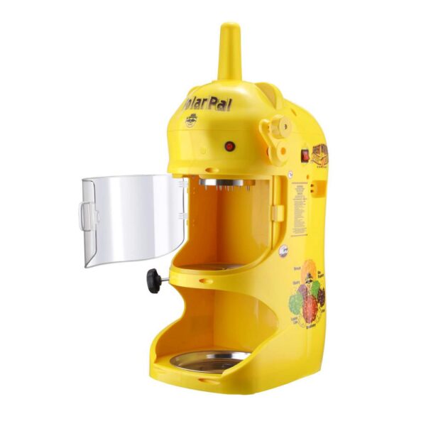 Great Northern Polar Pal 32 oz. Yellow Electric Ice Shaver and Snow Cone Machine